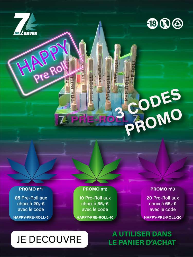 Happy Pre-Roll 3 codes PROMO