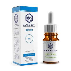 Huile 4% CBG - flacon Alpha Cat 10ml
