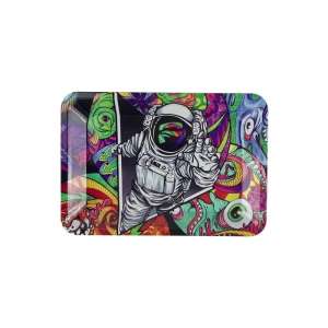 7leaves, vente en ligne de Plateau Astronaute en Fer Blanc