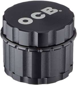 7leaves, vente en ligne de Grinder Premium OCB 50 mm - Black