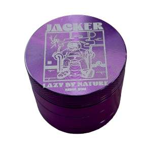 7leaves, vente en ligne de Grinder Premium JACKER 50 mm - Purple