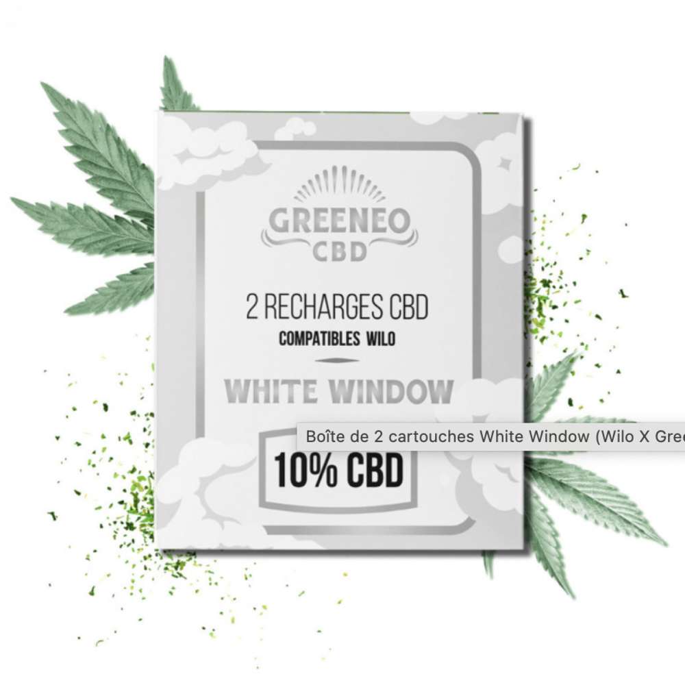 BOÎTE DE 2 CARTOUCHES WHITE WINDOW - WILO X GREENEO