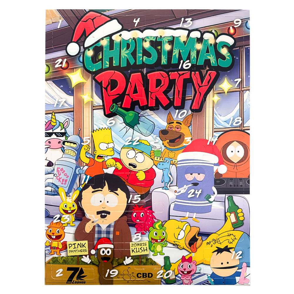 Calendrier de l'avent CBD 7Leaves 2025