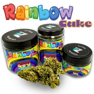 7leaves, vente en ligne de Fleurs CBD Rainbow Cake Indoor 7Leaves 2g-10g