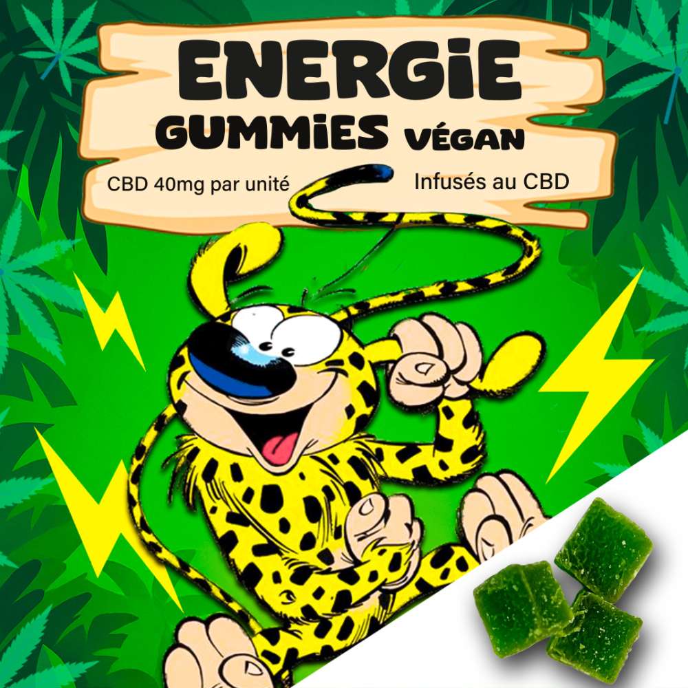 Gummies VEGAN CBD ENERGIE - 600mg
